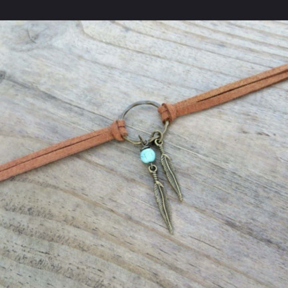 Bohemian Suede Choker Necklace